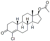 4-chloro-17beta-hydroxyestr-4-en-3-one 17-acetate