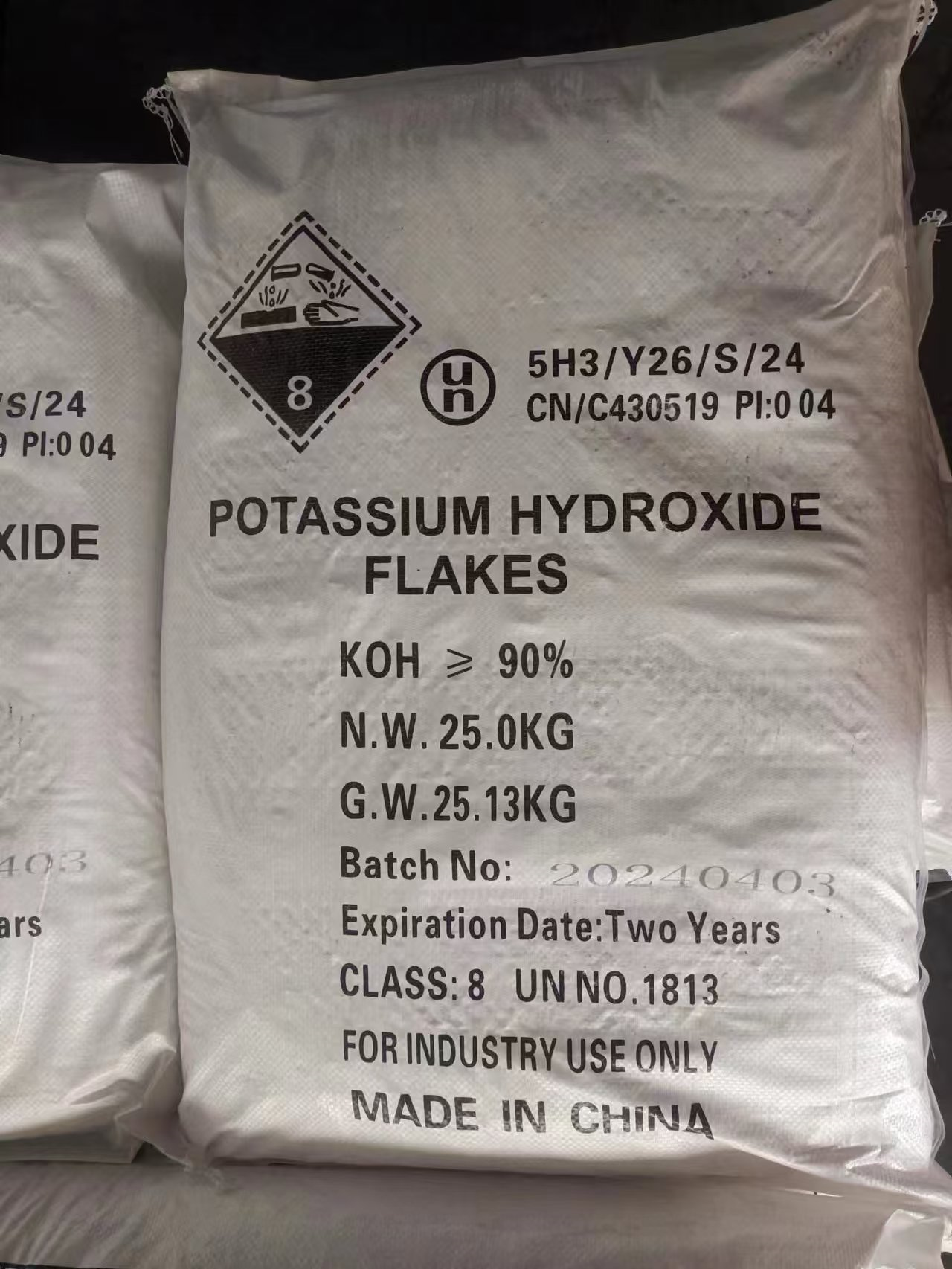 Potassium hydroxide