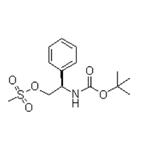 N-[(1R)-2-[(Methylsulfonyl)oxy]-1-phenylethyl]carbamic acid 1,1-dimethylethyl ester