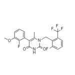 5-(2-Fluoro-3-methoxyphenyl)-1-[[2-fluoro-6-(trifluoromethyl)phenyl]methyl]-6-methyl-2,4(1H,3H)-pyrimidinedione