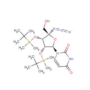 4’-alpha-C-Azido-2’,3’-bis(O-t-butyldimethylsilyl)uridine