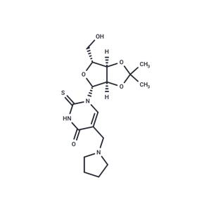 2’,3’-O-Isopropylidene-5-pyrrolidinomethyl-2-thiouridine