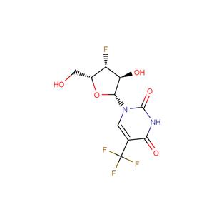 3’-Deoxy-3’-fluoro-xylo-5-trifluoromethyluridine