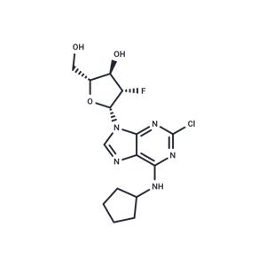 2-Chloro-N6-cyclopentyl-2’-deoxy-2’-fluoro-beta-D-arabinoadenosine