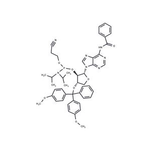 DMTr-TNA-A(Bz)-amidite; 1-{2’-O-[(2-Cyanoethoxy)(diisopropyl amino)phosphino]-3’-O-[(4,4’-dimethoxytriphenyl)methyl]-a-L-threofuranosyl}-N6-benzoyladenine