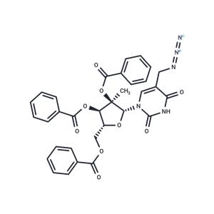 5-Azidomethyl-2’-beta-methyl-2’,3’,5’-tri-O-benzoyluridine