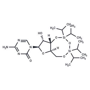 4-Amino-1-[3,5-O-[1,1,3,3-tetrakis(1-methylethyl)-1,3-disiloxanediyl]-beta-D-ribofuranosyl]-1,3,5-triazin-2(1H)-one