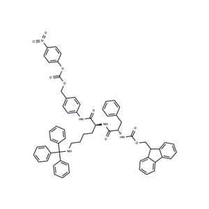 Fmoc-Phe-Lys(Trt)-PAB-PNP