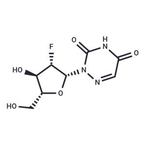 2’-Deoxy-2’-fluoro-b-D-arabino-6-azauridine