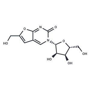 3-b-D-Ribofuranosyl-6-hydroxymethyl-furano[2,3-d]-pyrimidin-2-one