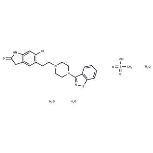 Ziprasidone mesylate trihydrate