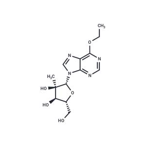 6-Ethoxy-9-beta-D-(2-C-methyl-ribofuranosyl)purine