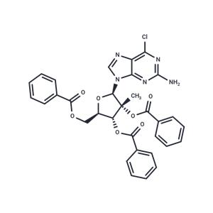 2-Amino-6-chloro-9-[(2,3,5-tri-O-benzoyl-2-C-methyl-β-D-ribofuranosyl)]-9H-purine