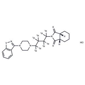 Perospirone hydrochloride-d8