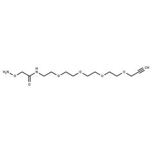 Aminooxy-amido-PEG4-propargyl