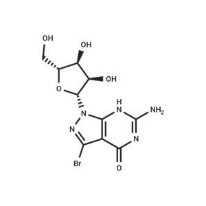 8-Aza-7-bromo-7-deazaguanosine