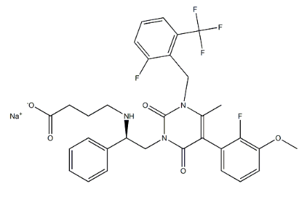 Elagolix Sodium