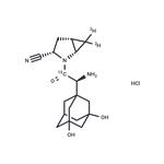 5-Hydroxy Saxagliptin-13C-d2 HCl