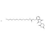 Thalidomide 4'-oxyacetamide-alkylC1-PEG3-alkylC3-amine