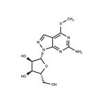 6-Amino-4-methoxy-1-(b-D-ribofuranosyl)-1H-pyrazolo[3,4-d]pyrimidine