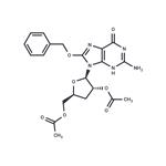 2’,3’-Di-O-acetyl-8-benzyloxy-3’-deoxy ? guanosine