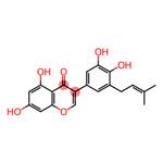 5'-(3-Methyl-2-butenyl)-3',4',5,7-tetrahydroxyisoflavone