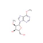 6-Mthoxy-9-beta-D-(2-O-methyl-ribofuranosyl)purine