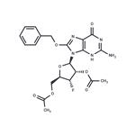 2’,3’-Di-O-acetyl-8-benzyloxy-3’-deoxy-3’-fluoroguanosine