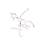 1-[(5E)-3-O-[(Bis-diisopropyl amino)(2-cyano ethoxy)phosphino]-5,6-dideoxy-6-(diethoxy ? phosphinyl)-2-O-(2-methoxyethyl)-β-D-ribo-hex-5-enofuranosyl]uracil