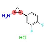 (1R trans)-2-(3,4-difluorophenyl)cyclopropane amine hydrochloride