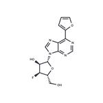 6-(Furan-2-yl)purine-beta-D-(3’-deoxy-3’-fluoro)riboside