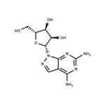 4,6-Diamino-1-(b-D-ribofuranosyl)-1H-pyrazolo[3,4-d]pyrimidine