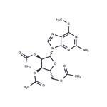 2’,3’,5’-Tri-O-acetyl-6-S-methyl-6-thio-guanosine