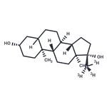 17-Methyl-5α-androstane-3β,17β-diol-d3