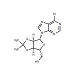 6-Chloro-9-(2’,3’-O-isopropylidene-beta-D-ribofuranosyl)purine