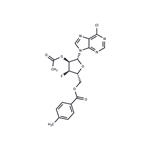 5’-O-(p-Toluoyl)-2’-O-acetyl-3’-deoxy-3’-fluoro-6-chloroinosine