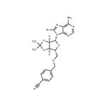 8-Bromo-5’-O-(4-cyanobenzyl)-2’,3’-O-isopropylidene adenosine