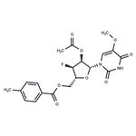 2’-O-Acetyl-5’-O-(p-toluoyl)-3’-deoxy-3’-fluoro-5-methoxyluridine