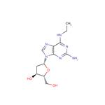 2-Amino-2’-deoxy-N6-ethyl-adenosine