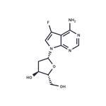 7-(2-Deoxy-β-D-erythro-pentofuranosyl)-5-fluoro-7H-pyrrolo[2,3-d]pyrimidin-4-amine