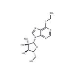 6-Ethoxy-9-beta-D-(2-C-methyl-ribofuranosyl)purine