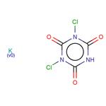 Troclosene potassium