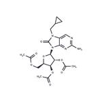 [(2R,3S,4R,5R)-3,4-diacetyloxy-5-[2-amino-7-(cyclopropylmethyl)-8-oxopurin-9-yl]oxolan-2-yl]methyl acetate