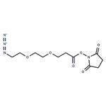 N3-PEG2-C2-NHS ester