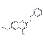 2-benzylsulfanyl-6-methoxy-4-methylquinazoline