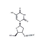 3’-Azido-2’,3’-dideoxy-5-hydroxyuridine