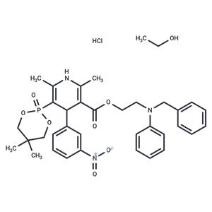 Efonidipine hydrochloride monoethanolate