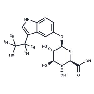 5-Hydroxy tryptophol β-D glucuronide-d4