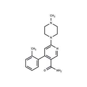 6-(4-methylpiperazin-1-yl)-4-o-tolylnicotinamide