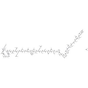 Amylin, amide, rat acetate(124447-81-0,free base)